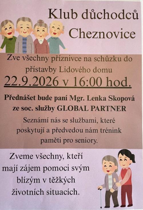 Plakát přednášky